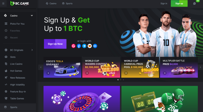 تعرف على BC.Game كازينو العملات المشفرة عبر اللعب والمراهنة الممتعة تعرف على BC.Game كازينو العملات المشفرة عبر اللعب والمراهنة الممتعة