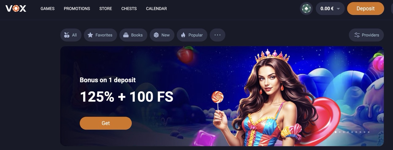 VOX Casino — Kompletny przewodnik po ofertach, grach i strategiach